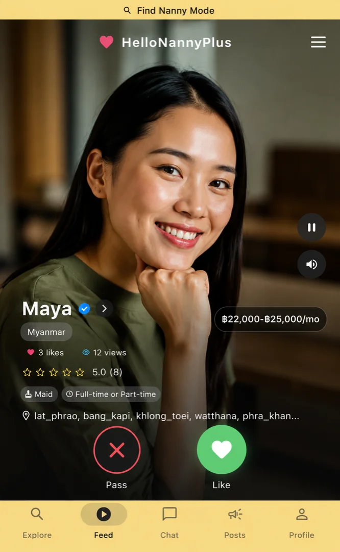 Nanny Maya profile