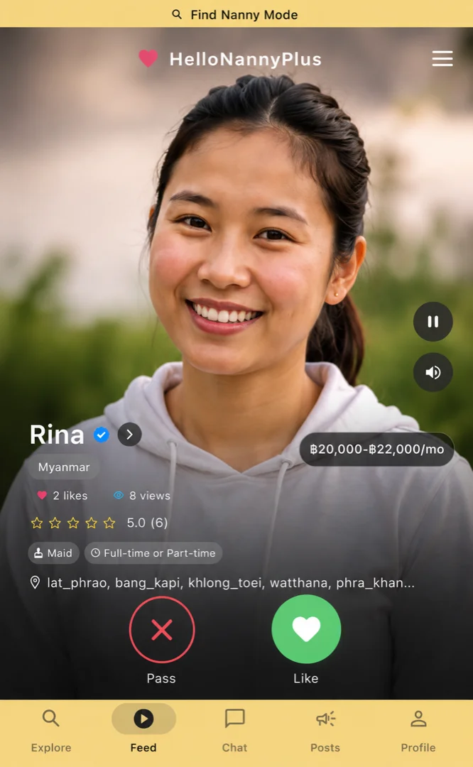 Nanny Rina profile